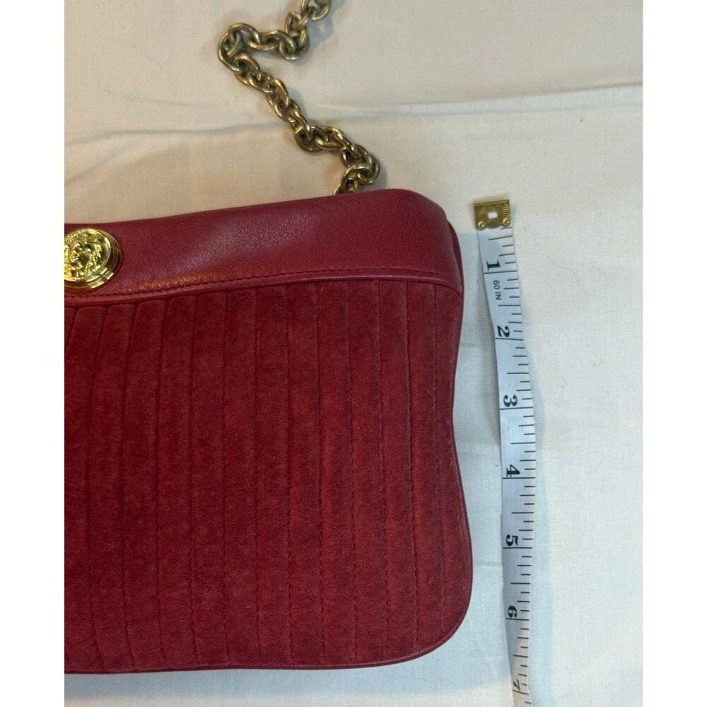 ✨👜 Vintage Anne Klein Gold Calderon Clutch Shoulder Bag 💛